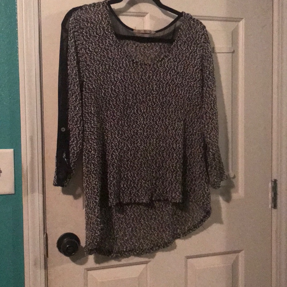 Long sleeve blouse